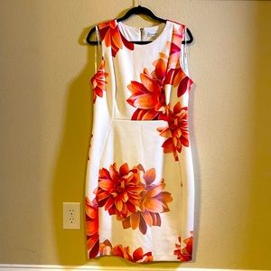 Womens Calvin Klein Sheath dress size 14